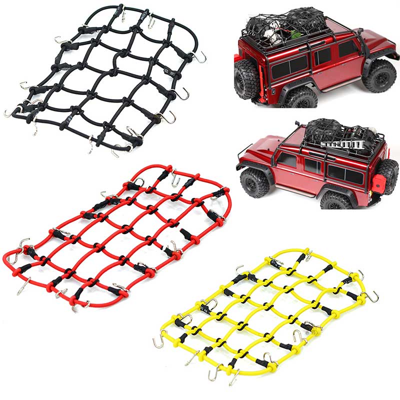 Rc Helicopter Bag - RC カーアクセサリー 3 色弾性荷物ネット 1/10 RC