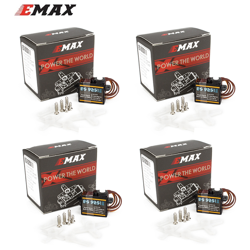 Rc Helicopter Parts - EMAX ES9251II ES9251 4g マイクロデジタルサーボ 0.27KG