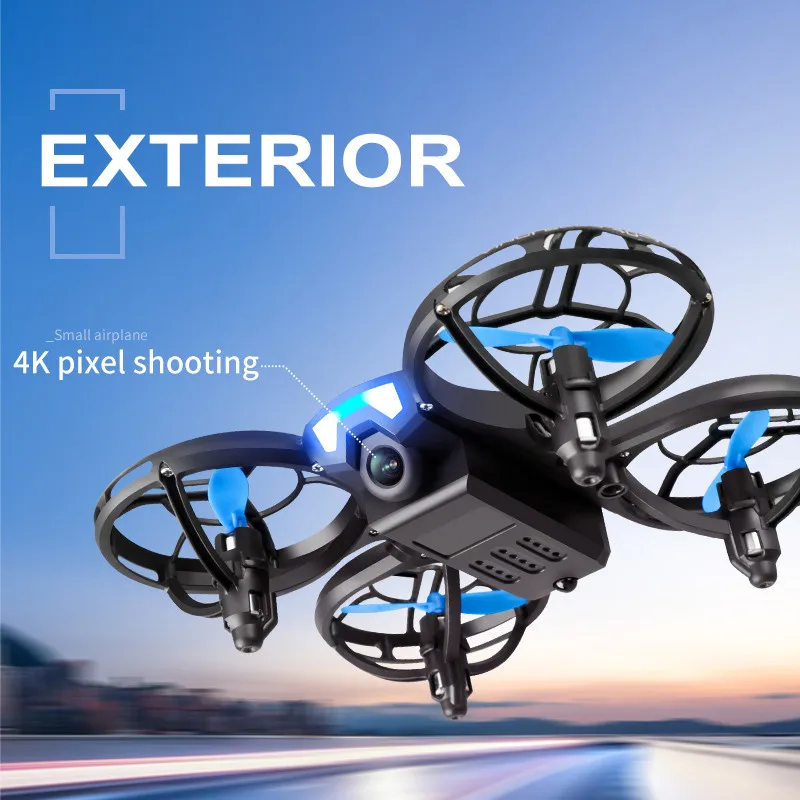 V8新型ミニドローン 4KプロフェッショナルHD 1080P - Rc Helicopter Electric のレビューと価格