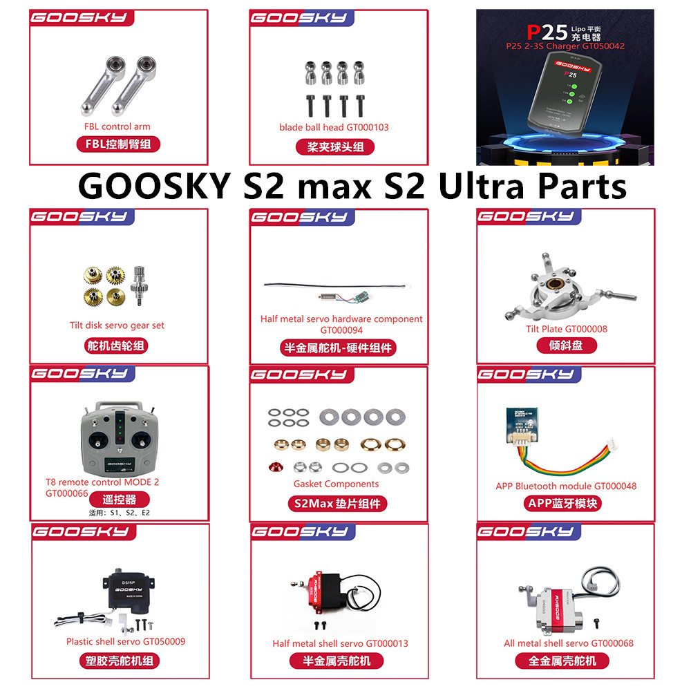 GOOSKY S2 max S2 Ultra RCヘリコプタ - Rc Helicopter Coaxial のレビューと価格