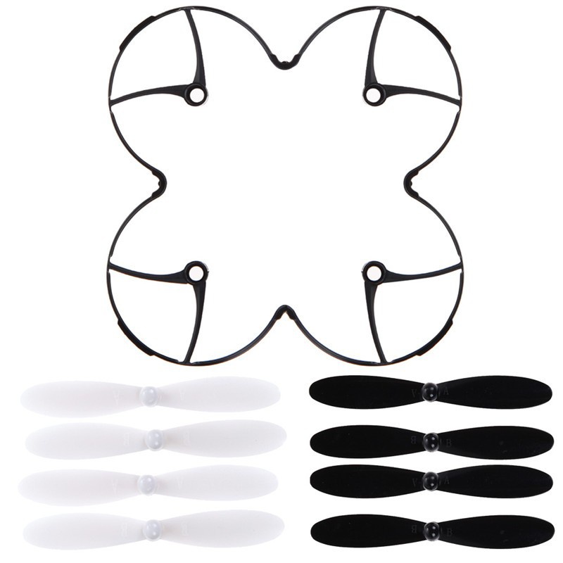 Hubsan X4/X6 プロペラガードリング + 8 個の - Rc Helicopter Parts のレビューと価格